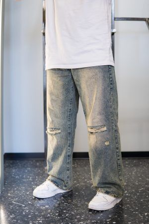 Jean | Baggy - Blue Acid Washed